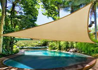 Triangle Shades Garden Shade Sail For Swimming Pool 100% Virgin HDPE Available