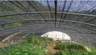 HDPE Garden Black Sun Shade Net  For Greenhouse / Vegetable Nursery