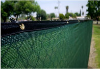 Wind Protection Privacy Fence Netting With Chain Link Knitted High Density Polyethylene