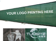 Logo Printed Construction Site Fence Screen Netting Shade Mesh Fabric