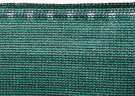 Blue / Dark Green Color Garden Shade Sail 150gsm Privacy Fence Netting With Loop Eyelets