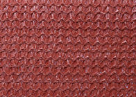 Terracotta UV Protection Sun Shade Fabric , Greenhouse Shade Cloth With High Blockage Rate